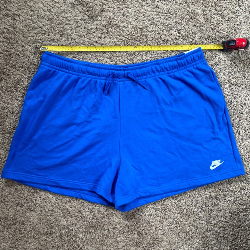 Size 2X Blue Nike Cotton Shorts